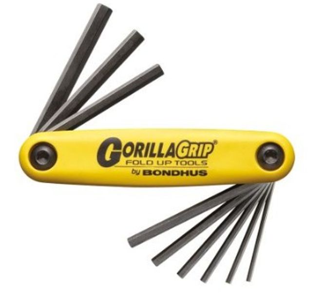 Hovedbilde Bondhus GorillaGrip nøkkelsett large